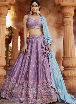 Attrective Looking This Party Wear Fine Color Fancy Heavy Designer Choli And Lahenga Fabriced On Georgette And Dupatta Georgette In Fabricated Beautified With Attrective Designer Heavy Sequance,Multy Thread Embroidery Work. Buy Now.