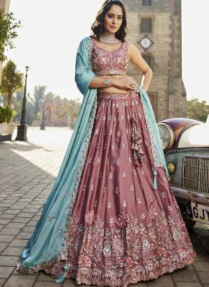 Attrective Looking This Party Wear Fine Color Fancy Heavy Designer Choli And Lahenga Fabriced On Georgette And Dupatta Georgette In Fabricated Beautified With Attrective Designer Heavy Sequance,Multy Thread Embroidery Work. Buy Now.