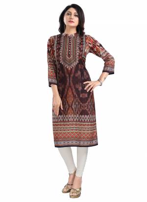 Attrective These Party Wear Readymade Kurti in Fine Colored.These Kurti Are Fabricated On Muslin.Its Beautified With Designer Digital Printed.
