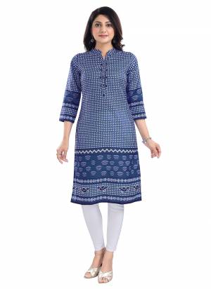 Attrective These Party Wear Readymade Kurti in Fine Colored.These Kurti Are Fabricated On Cotton Slub.Its Beautified With Designer Digital Printed.
