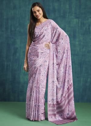 Attractive These Party Wear Ready To Wear Saree in Fine Colored.These Saree Are Silk Crepe And Blouse is Silk Crepe Fabricated.Its Beautified With Designer Digital Printed.