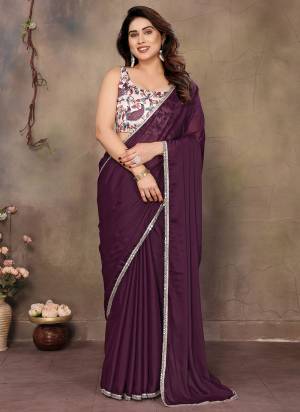 Garb These Party Wear Saree in Fine Colored.These Saree Are Georgette And Blouse is Fabricated On Banglori Pair.Its Beautified With Solid With Digital Printed Blouse Designer.