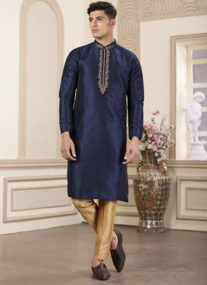 Looking These Party Wear Mans Wear Kutra Payjama wearing this fashionable. Tailored Kurta Are Art Silk And Payjama Art Silk finest Fabriced With Designer Hand Embroidery Work.