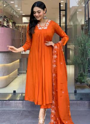Attractive These Suit in Fine Colored Pair With Bottom And Dupatta.These Top Are Silk Chiffon And Bottom Are Fabricated On Rayon Pair With Silk Chiffon Dupatta.Its Beautified With Designer Embroidery Work.