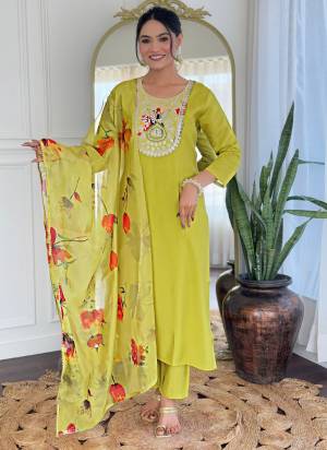 Attractive These Suit in Fine Colored Pair With Bottom And Dupatta.These Top Are Rayon And Bottom Are Fabricated On Rayon Pair With Tabby Dupatta.Its Beautified With Designer Embroidery Work,Printed Dupatta.