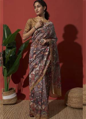 Attrective These Party Wear Saree in Fine Colored.These Saree And Blouse is Fabricated On Cotton Silk.Its Beautified With Designer Digital Printed.