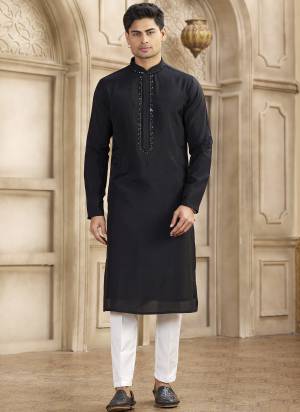 Looking These Party Wear Mans Wear Kutra Payjama wearing this fashionable. These Kurta Are Art Silk And Payjama Art Silk finest Fabriced With Designer Mirror Embroidery Work.