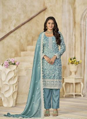 Looking These Beautiful Party Wear Fine Color Salwar Suits.These Top Are Orange Crush And Dupatta Are Orange Crush And Bottom Santoon Fabricated.Its Beautified With Designer Embroidery Work.