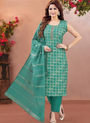 Looking These Suit in Fine Colored Pair With Bottom And Dupatta.These Top And Bottom Are Fabricated On Brocade Pair With Art Silk Dupatta.Its Beautified With Woven Jacquard Designer Work.