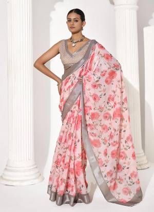 Attractive These Fancy Party Wear Saree in Fine Colored.These Saree Are Cotton Blend And Blouse is Fabricated On Cotton Blend Pair.Its Beautified With Disigner Printed Saree.