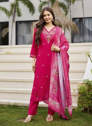 Garb These Suit in Fine Colored Pair With Bottom And Dupatta.These Top And Bottom Are Fabricated On Roman Silk Pair With Chinon Dupatta.Its Beautified With Designer Embroidery Work,Printed Dupatta.