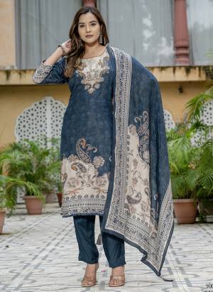 Attractive These Designer Readymade Suit in Fine Colored Pair With Bottom And Dupatta.These Top And Dupatta Are Fabricated On Gucci Silk Pair With Viscose Santoon Bottom.Its Beautified With Designer Digital Printed With Hand Work.