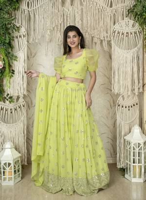 For A Designer Look,Grab These Lehenga Choli in Fine Colored.These Lehenga Are Georgette And Blouse Are Fabricated On Georgette Pair With Dupatta Are Georgette.Its Beautified With Designer Jari,Sequance Embroidery Work.