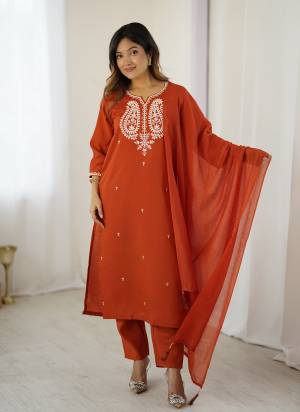 Looking These Suit in Fine Colored Pair With Bottom And Dupatta.These Top Are Chanderi And Bottom Are Fabricated On Chanderi Pair With Chanderi Dupatta.Its Beautified With Designer Embroidery Work.