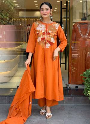 Looking These Suit in Fine Colored Pair With Bottom And Dupatta.These Top Are Chanderi And Bottom Are Fabricated On Chanderi Pair With Chanderi Dupatta.Its Beautified With Designer Embroidery Work.