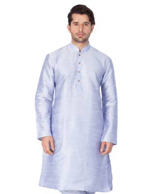 Take your ethnic style quotient to the next level by wearing this fashionable kurta set. which has been designed keeping the latest trends in mind. This set is a must have in a men's ethnic wardrobe. Tailored from finest fabric and fashioned with a banded collar for a dash of style. It will augment your look and make you the centre of attraction at any occasion