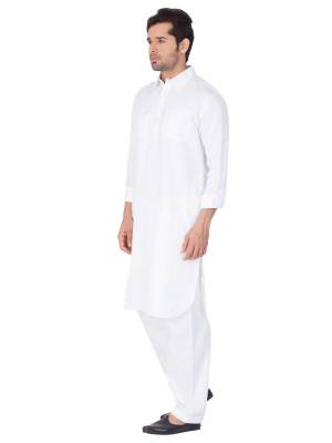 Grab This Amazing Pair Of Pathani Kurta For Men Fabricated On Cotton Silk And Cotton Respectively. This Kurta Is Suitable For Festive Wear Or Any Wedding Functions. It Is Light In Weight and Can Be Paired With Any Kind Of Bottom Like Chudidar, Pyjama Or Even Denims. Its Fabric Is Soft Towards Skin And Avialable In All Sizes. Buy Now.