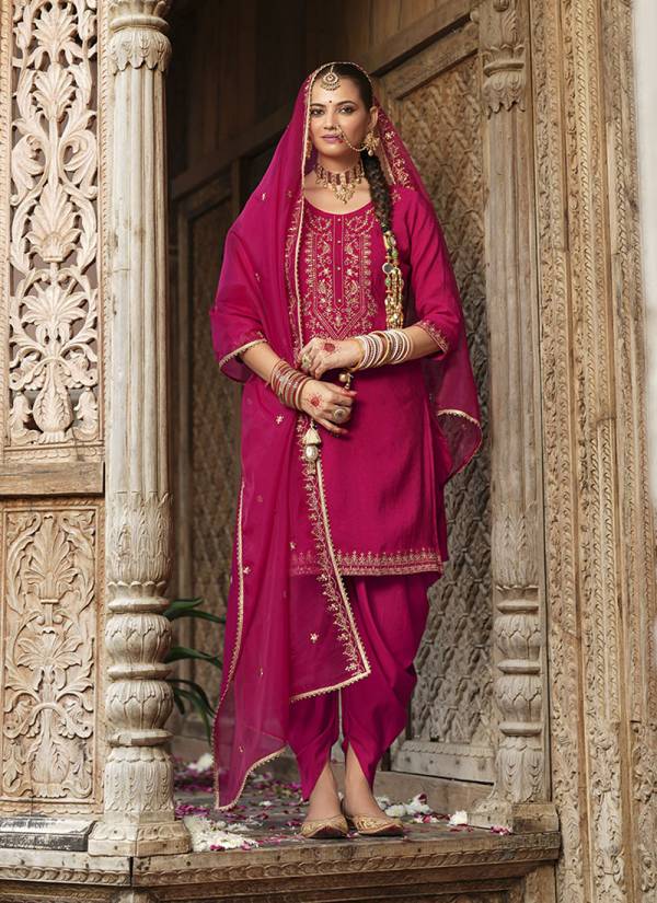 Silver Grey Resham Thread Georgette Salwar Kameez Suit