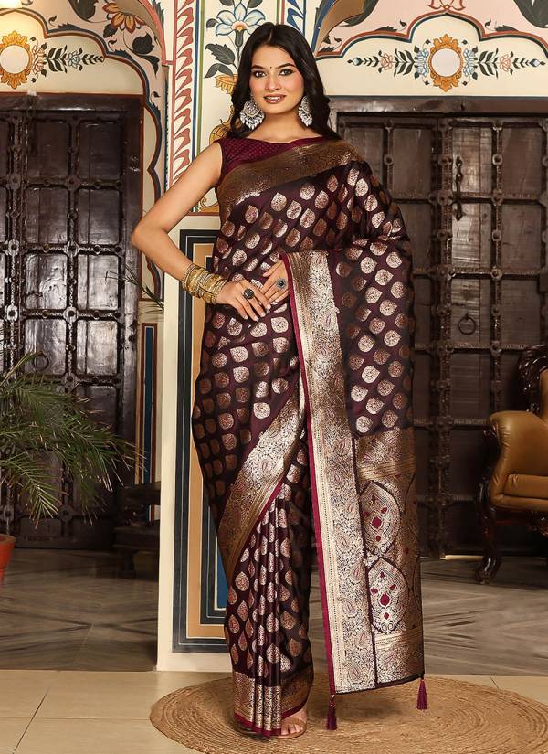 Royal Blue Hand Block Printed Georgette Silk Saree