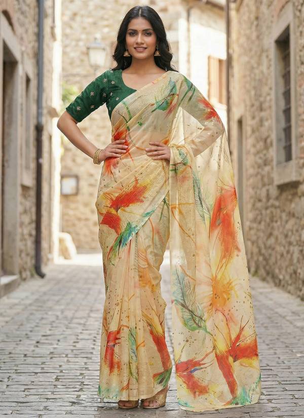 Teal Blue Zari Woven Velvet Silk Saree