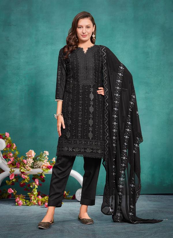 Deep Maroon Zari Woven Silk Blend Eid Collection Suit