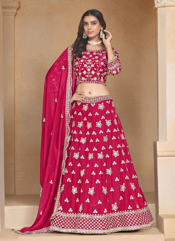 Turquoise Sequence Work Georgette Indo Western Lehenga