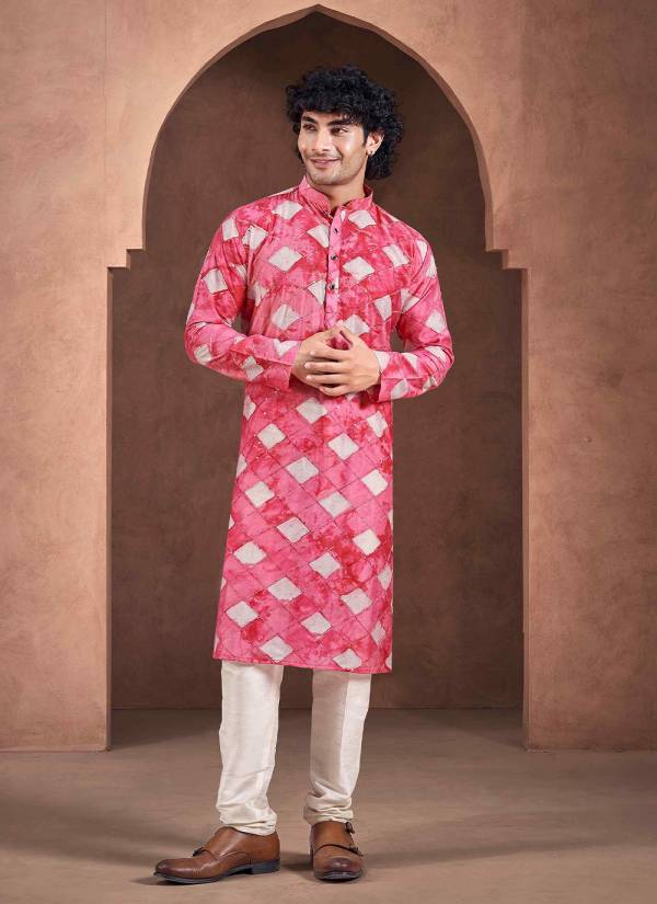 Emerald Green Thread Embroidered Linen Mens Shirt