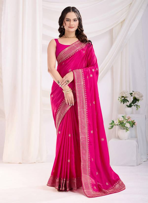 Champagne Gold Zari Woven Pure Silk Designer Saree