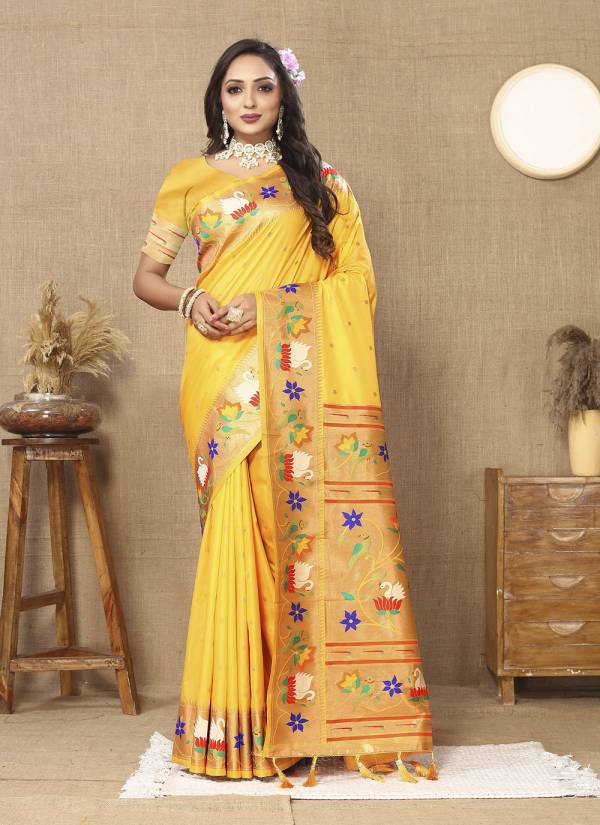 Wine Red Stone Work Crepe Banarasi Silk Saree