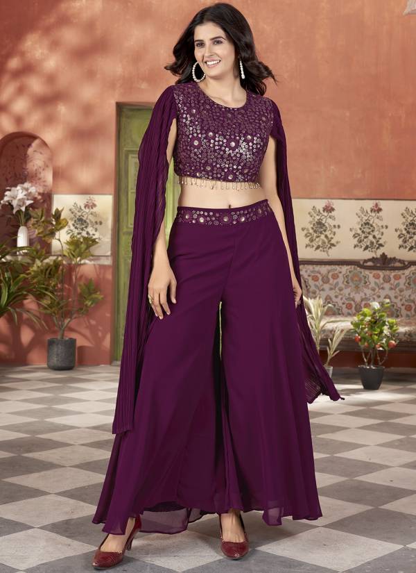 Royal Blue Zari Woven Cotton Embroidered Kurti
